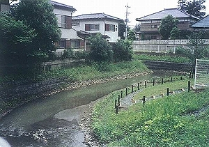 写真：多自然川づくり施工後