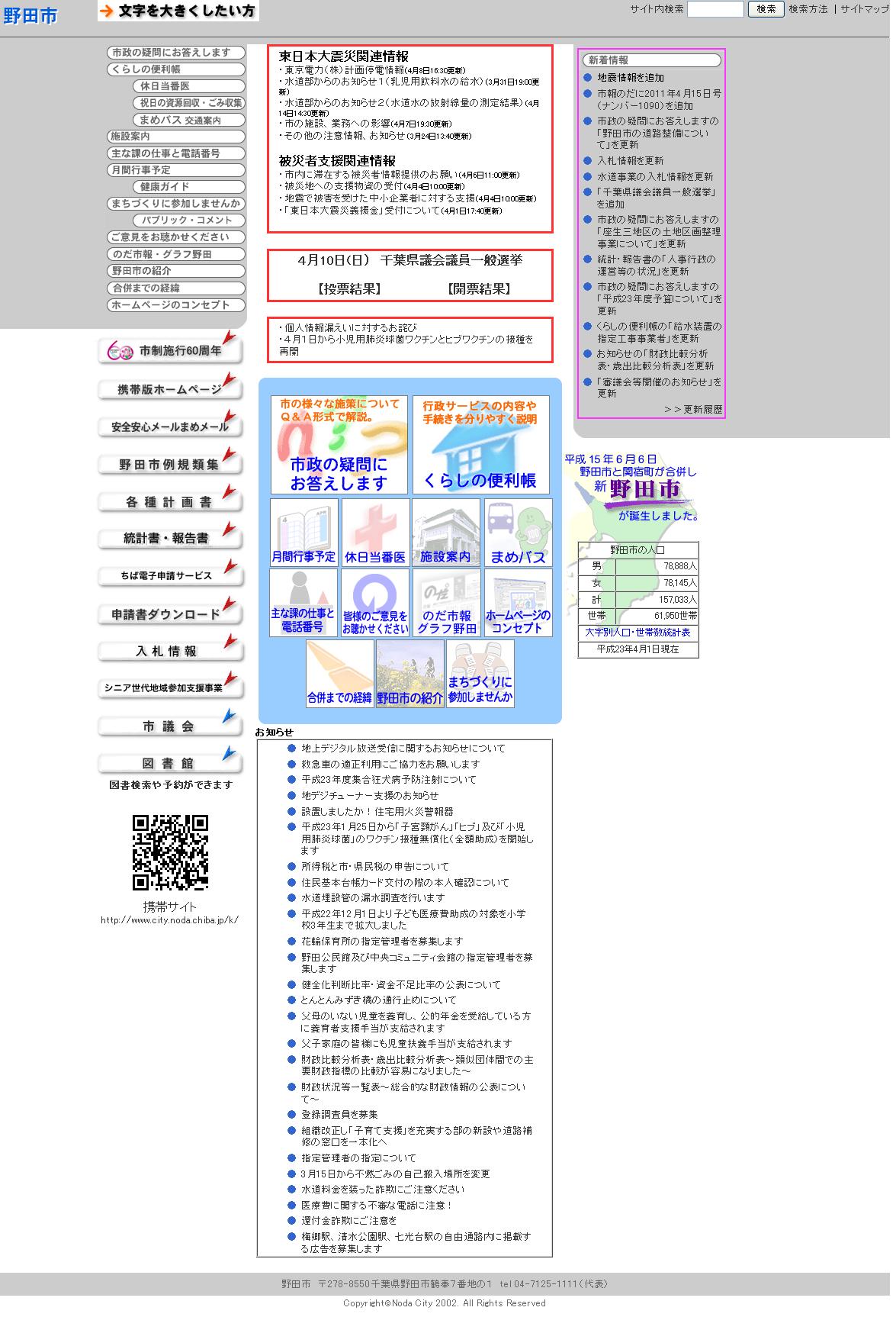 千葉県　野田市